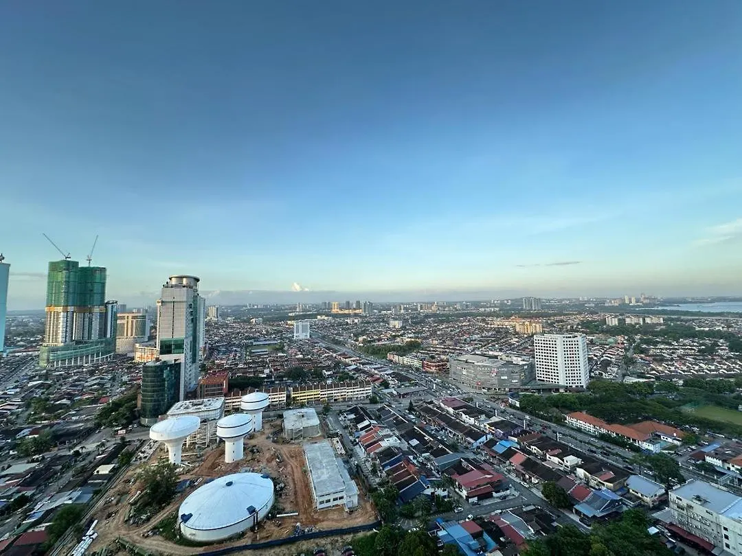 Twin Galaxy 2Bedroom City View Balcony Netflix Wifi Johor Bahru